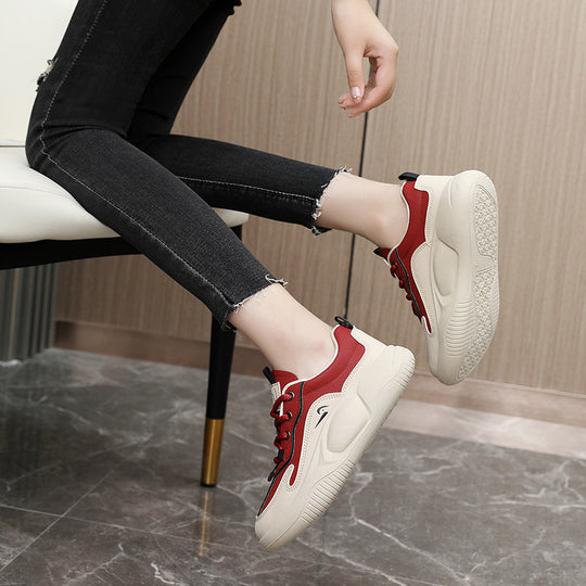 Damen sportliche Sneaker mit abriebfester Sohle und atmungsaktivem Obermaterial R&B