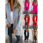 Damen eleganter Jacke mit Reißverschluss und Taschen R&B