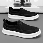 Damen Modische Slip-On Sneakers mit atmungsaktivem Obermaterial und dämpfender Sohle R&B