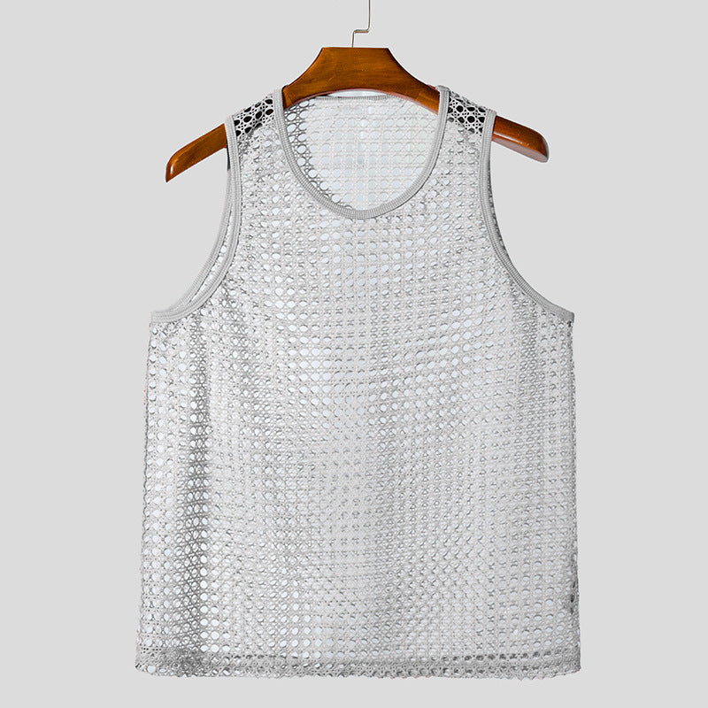 Herren Mesh Sporttanktop R&B