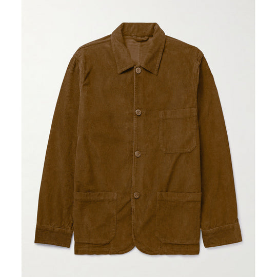 Damen lässige Cordjacke mit praktischen Taschen R&B