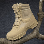 Herren taktische Stiefel mit hohem Knöchelschutz und rutschfester Sohle R&B