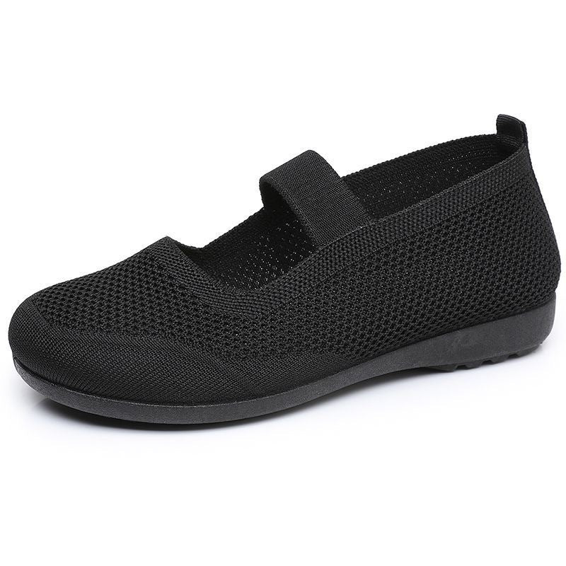 Damen Atmungsaktive Freizeitschuhe mit elastischem Riemen R&B