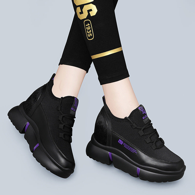 Damen Sportliche Chunky Sneakers mit atmungsaktivem Mesh-Obermaterial und innovativer Dämpfungstechnologie R&B