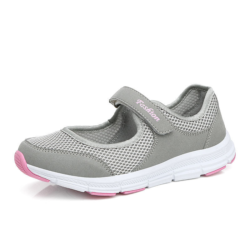 Damen Sportliche Freizeitschuhe mit flexiblem Schnallenverschluss