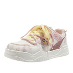 Damen Modische Sneakers mit einzigartigen Grafikelementen und flexibler Sohle