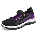 Damen Bequeme Sportliche Sneakers mit verstellbarem Riemen