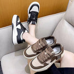 Damen Sportliche Sneaker mit dicker Sohle und atmungsaktivem Obermaterial R&B