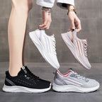 Damen Sportschuhe mit atmungsaktivem Mesh-Obermaterial und rutschfester Sohle