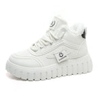Damen modische High-Top Sneakers mit gefüttertem Innenfutter und rutschfester Sohle R&B