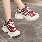 Damen Sportliche Multifunktionssneaker mit rutschfester Sohle und atmungsaktivem Obermaterial R&B