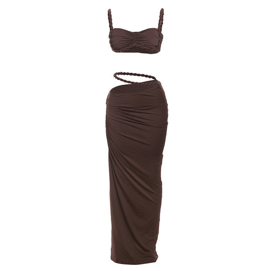 Damen Bikiniset mit elegantem Wickelrock R&B