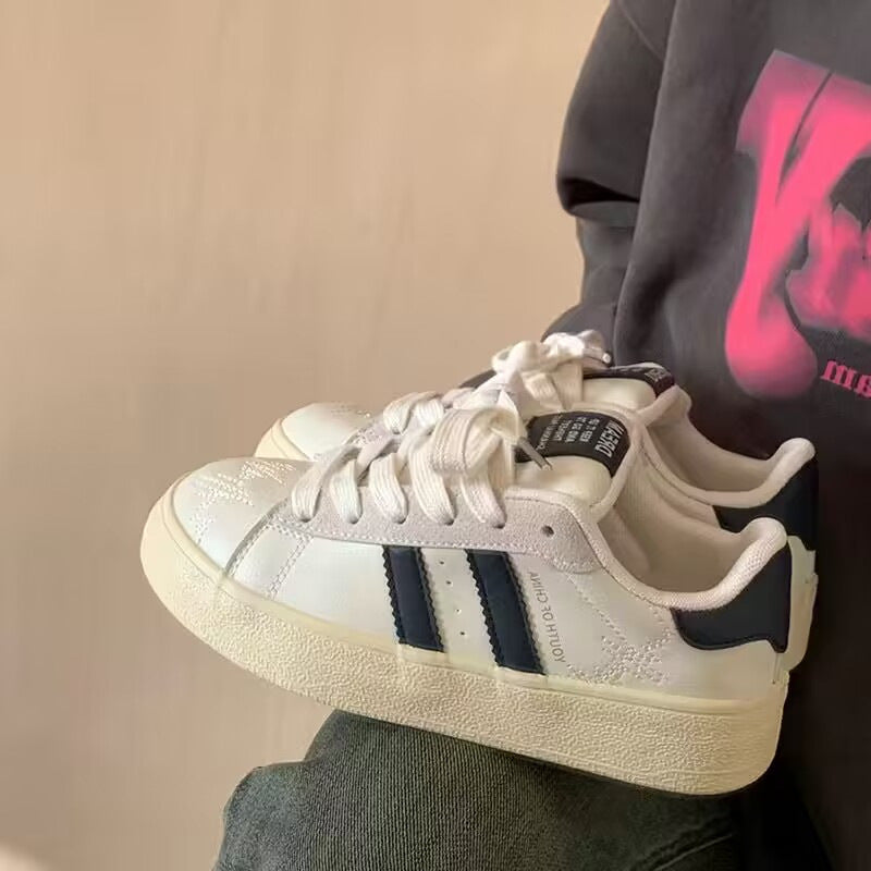 Damen modische Sneakers mit atmungsaktivem Obermaterial und stoßdämpfender Sohle R&B