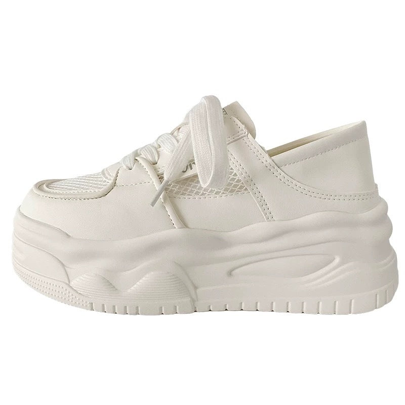 Damen Trendige Sneakers mit luftiger Mesh-Oberfläche und ergonomischer Plateau-Sohle R&B