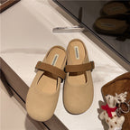 Damen Clogs mit elegantem Schnallenverschluss und bequemer Innensohle R&B