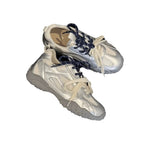 Damen sportliche Sneaker mit atmungsaktivem Mesh-Obermaterial und stabiler Laufsohle R&B