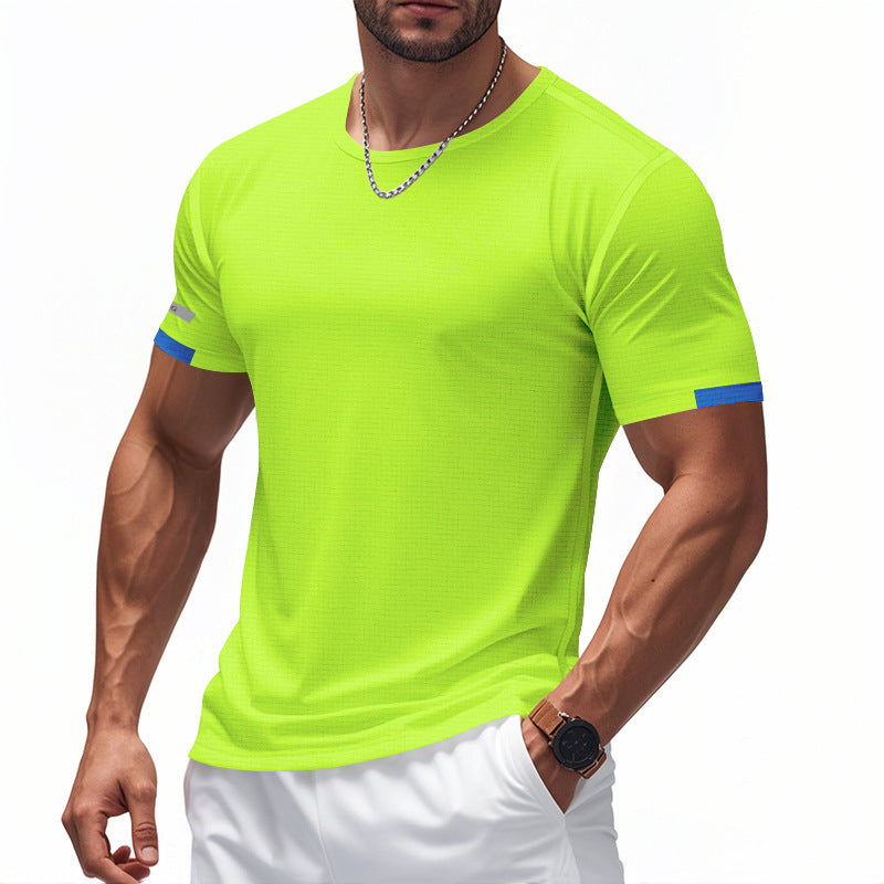 Herren Funktions-T-Shirt mit atmungsaktivem Design und reflektierenden Details R&B