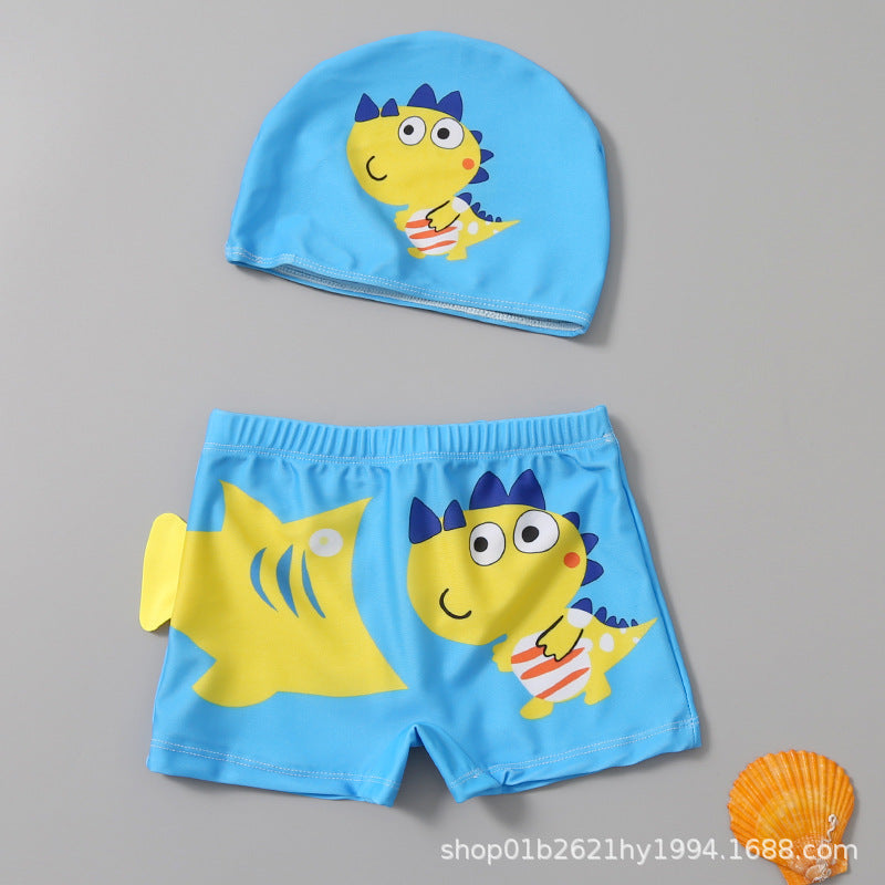 Jungen Schwimmset mit fröhlichem Dinosaurier-Motiv R&B
