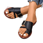 Damen Offene Sandalen mit verstellbarem Riemen und bequemer Fußbettung R&B