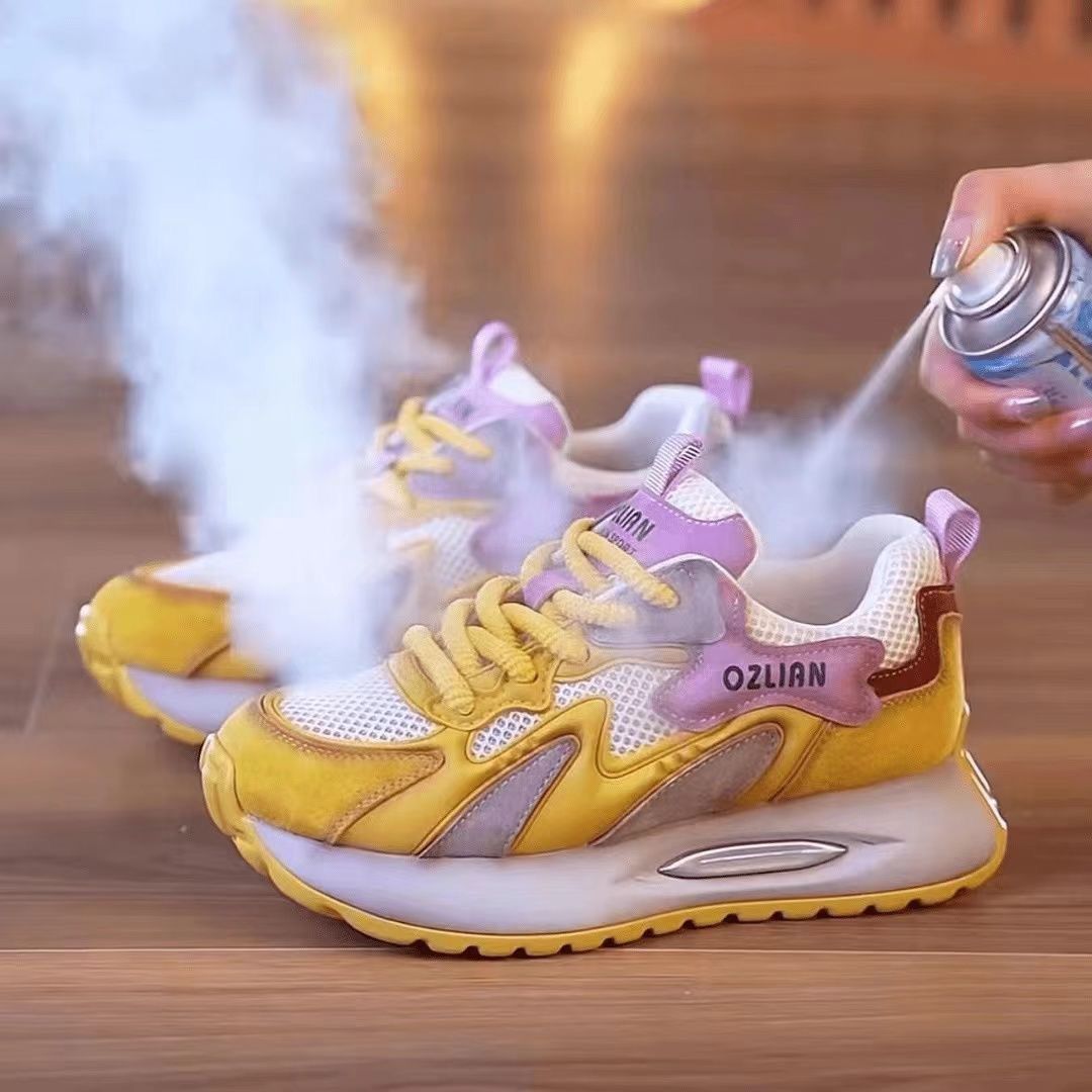 Damen Sportliche Sneaker mit atmungsaktiver Oberfläche und dämpfendem Sohlenprofil R&B