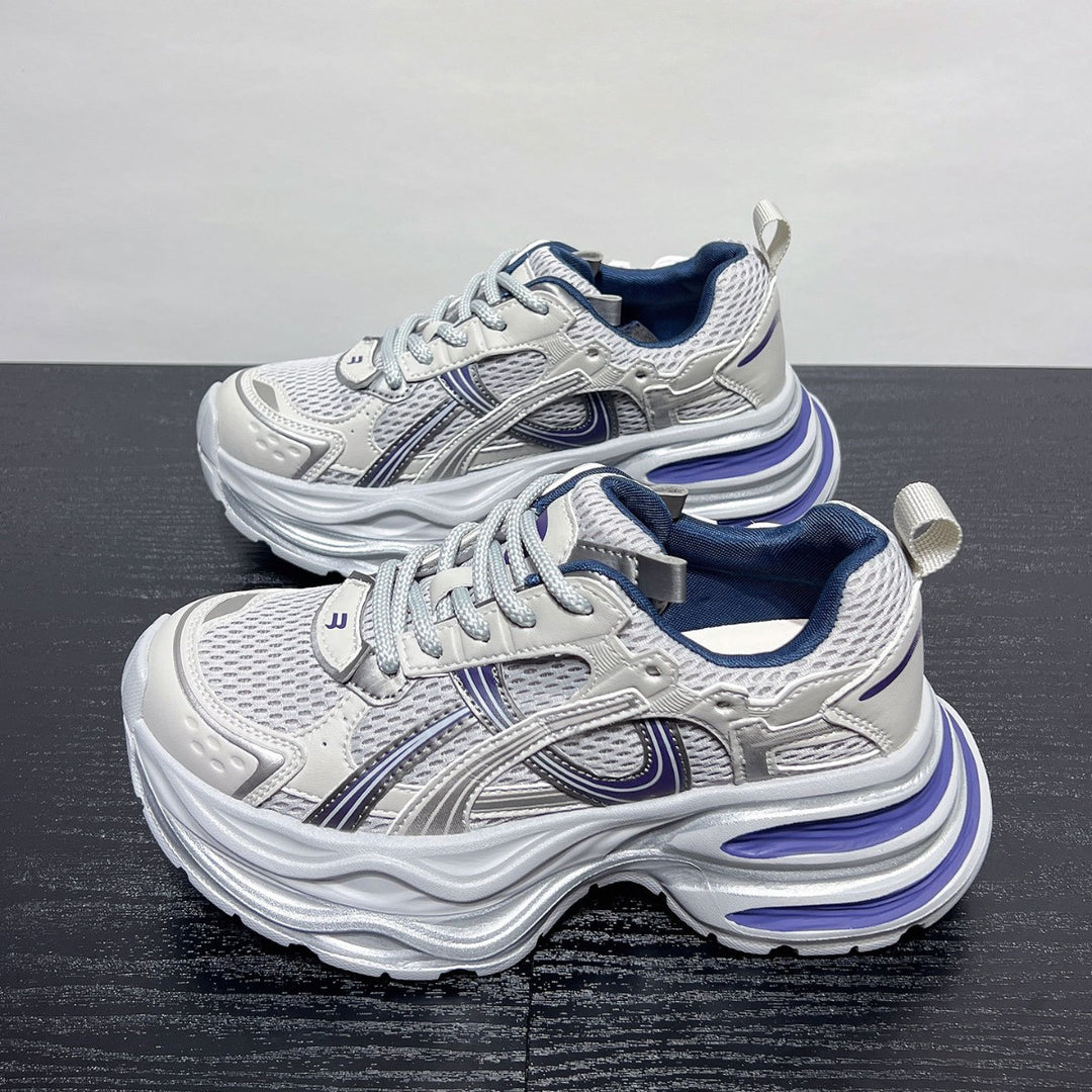 Damen Sportliche Lauf-Sneaker mit dämpfender Sohle und atmungsaktivem Obermaterial R&B
