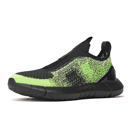 Damen Sportliche Slip-On Sneakers mit atmungsaktiver Strickoberfläche R&B