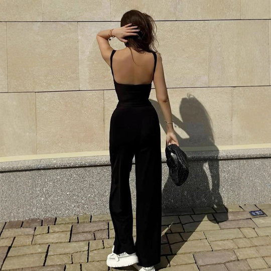 Damen Set bestehend aus Top und weit geschnittenen Hosen R&B