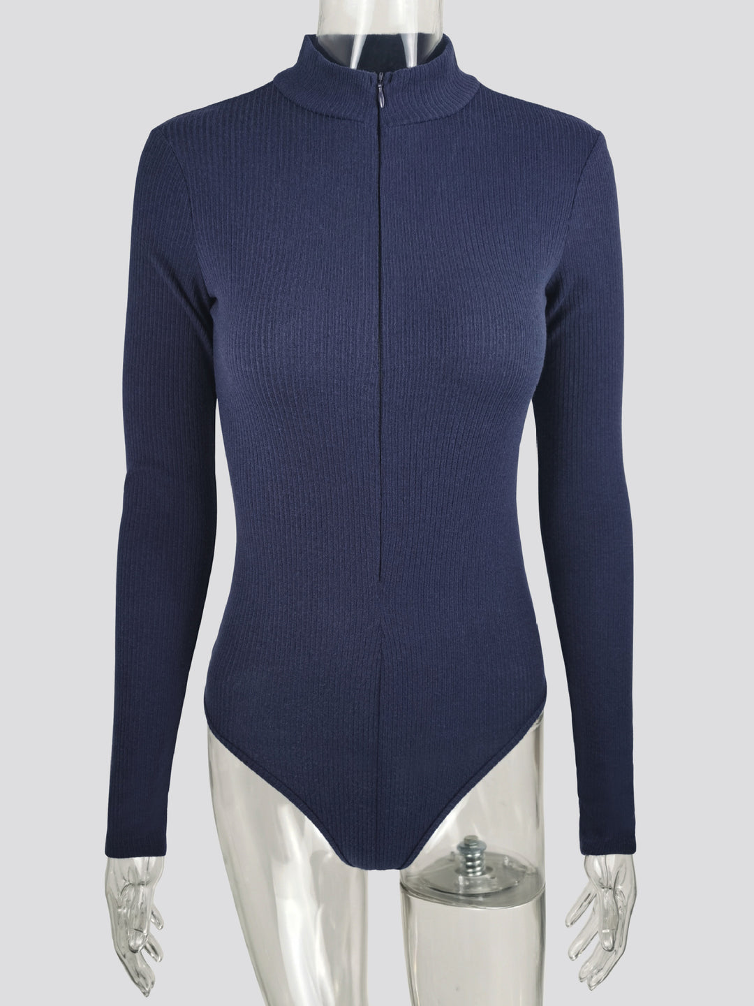 Damen Langärmliger Strukturbody R&B