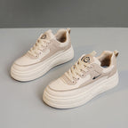 Damen modische Plateau-Sneaker mit ergonomischem Design und dämpfendem Sohlenprofil R&B