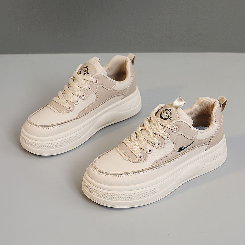 Damen modische Plateau-Sneaker mit ergonomischem Design und dämpfendem Sohlenprofil R&B