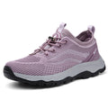 Damen Outdoor-Sport-Sneaker mit innovativem Schnellschnürsystem und atmungsaktiver Mesh-Oberfläche