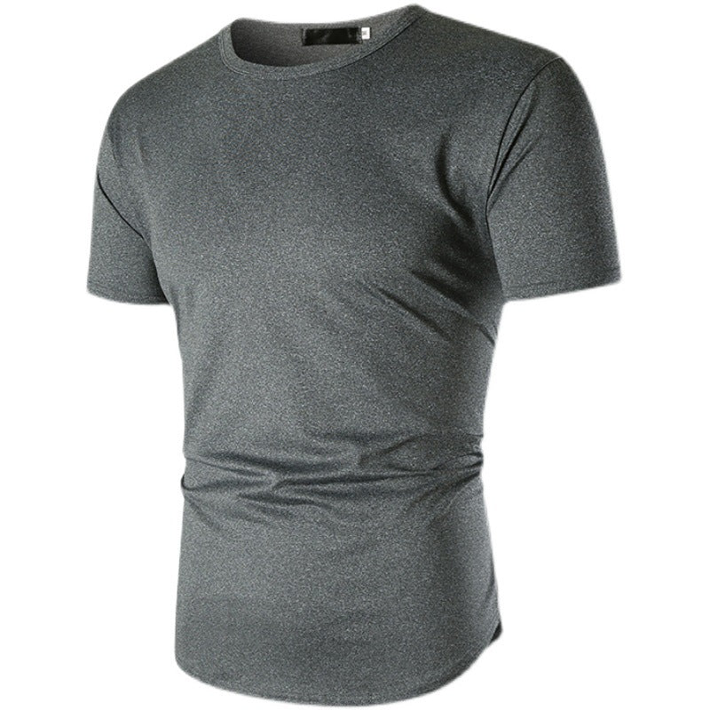 Herren sportliches T-Shirt mit atmungsaktiver Funktionsfaser und bequemer Passform
