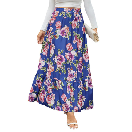 Damen Midikleid mit floraler Stickerei R&B