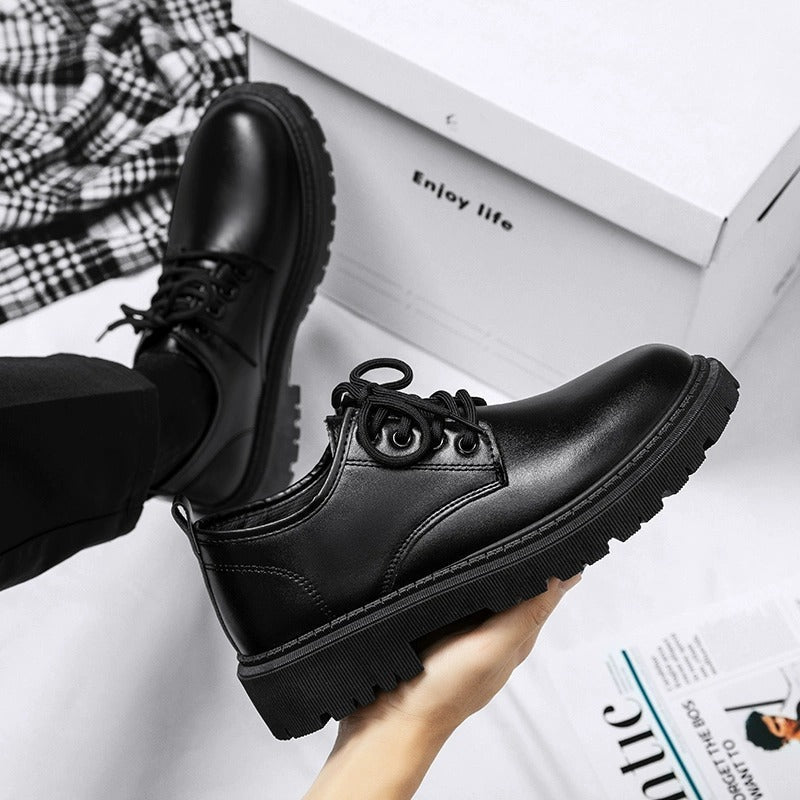 Herren Elegante Schnürschuhe mit rutschfester und stoßdämpfender Sohle R&B