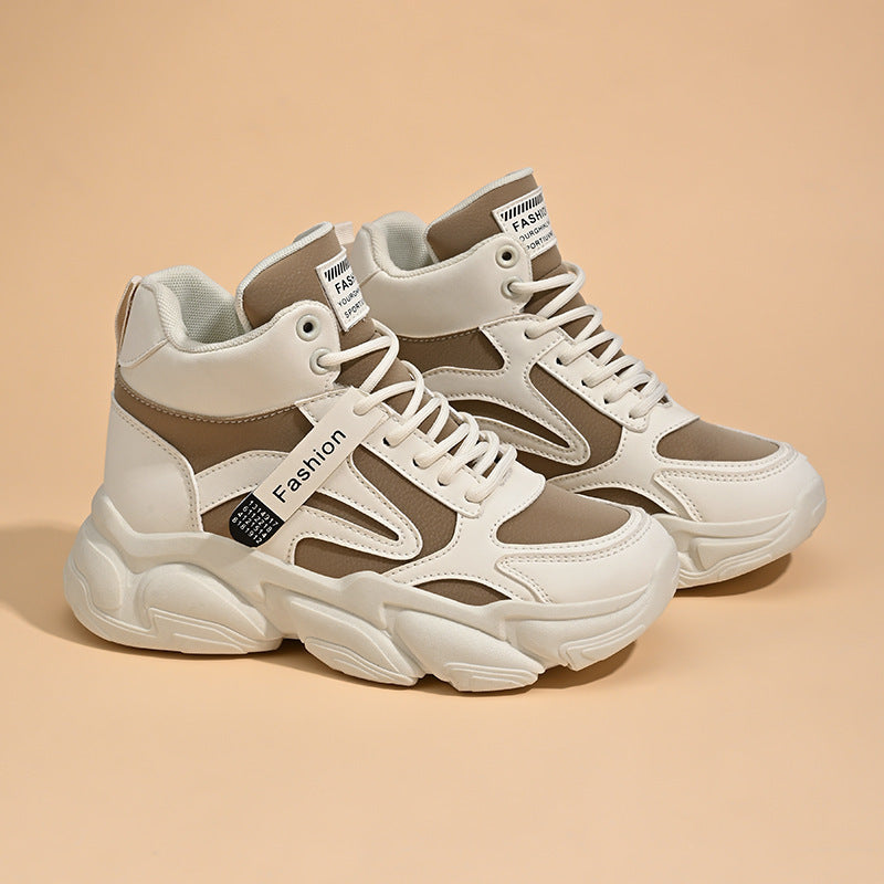 Damen Sportliche High-Top Sneakers mit innovativem Sohlenprofil und atmungsaktivem Obermaterial R&B