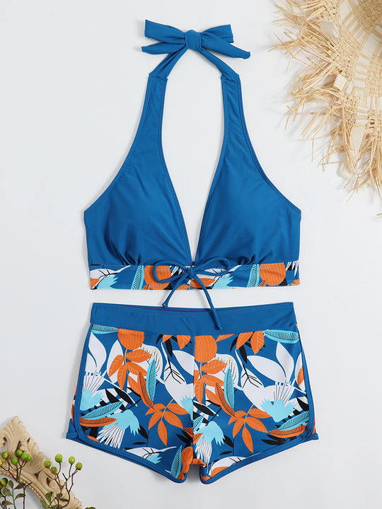 Damen Sportliches Bikini-Set mit verdecktem Bauch R&B