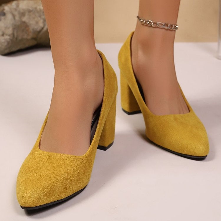 Damen Elegante Blockabsatzpumps R&B