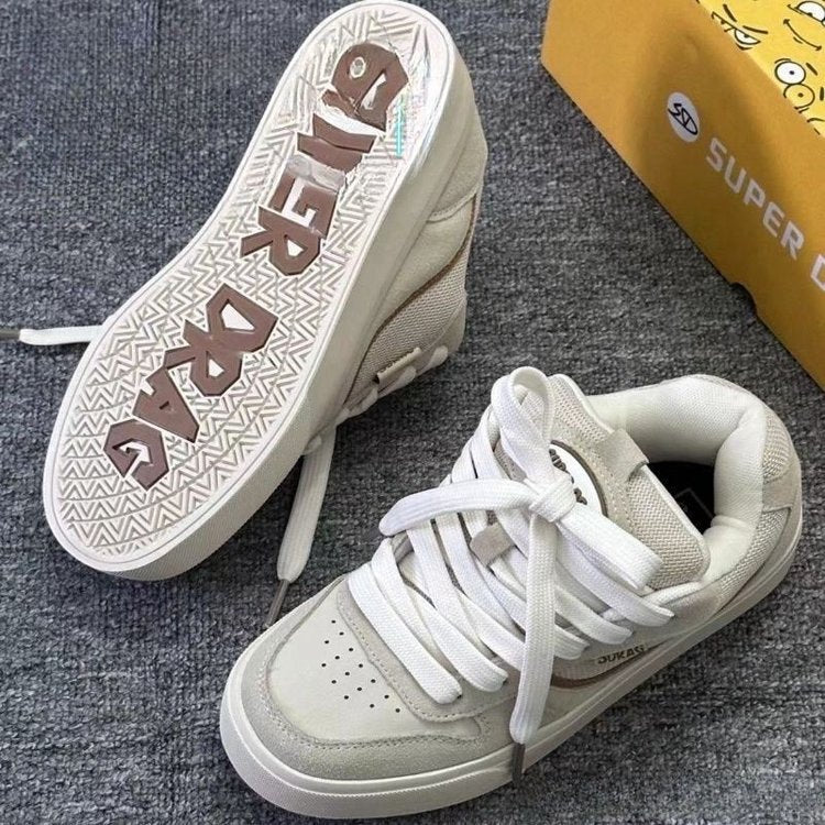 Damen Sportliche Sneaker mit atmungsaktivem Mesh-Obermaterial und stabiler Sohle R&B