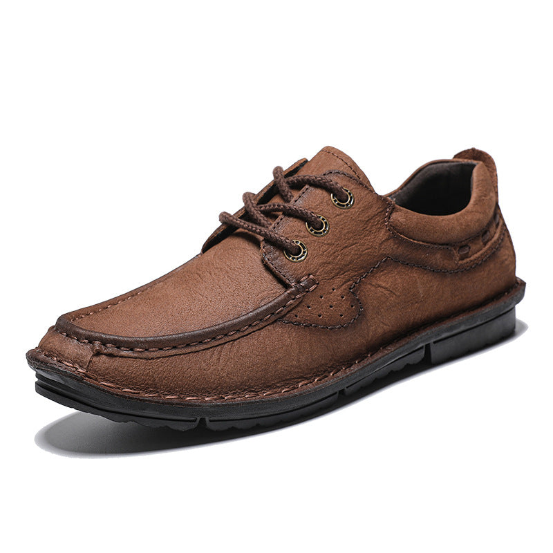 Herren Premium Mokassins mit hochwertigem Leder und rutschfester Sohle R&B