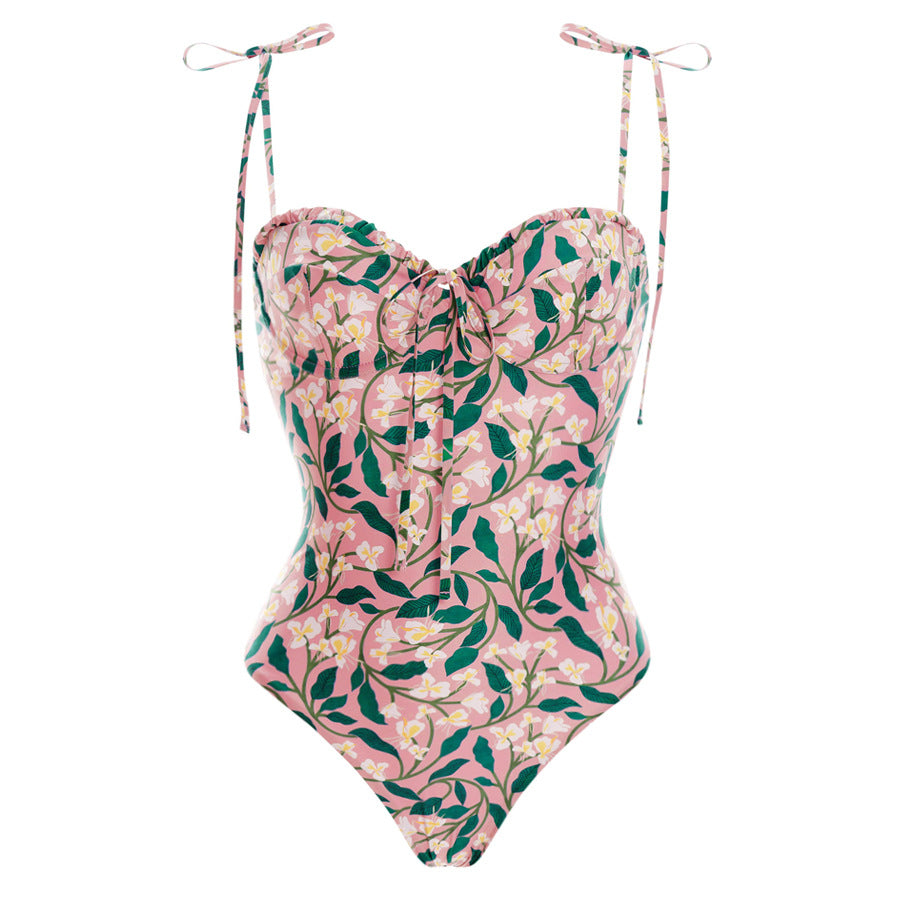 Damen Bikiniset mit verspielten Rüschendetails R&B