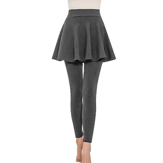 Damen Leggings mit integrierter Skirtschnitt R&B