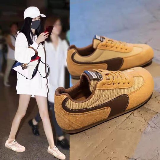 Damen Sportliche Sneakers mit weichem Obermaterial und atmungsaktiver Struktur R&B