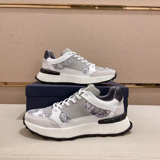 Damen Sportliche Lifestyle Sneaker mit atmungsaktiver Oberflächenstruktur R&B