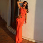 Damen Elegantes Minikleid mit seitlichem Cut-Out und raffinierten Raffung R&B