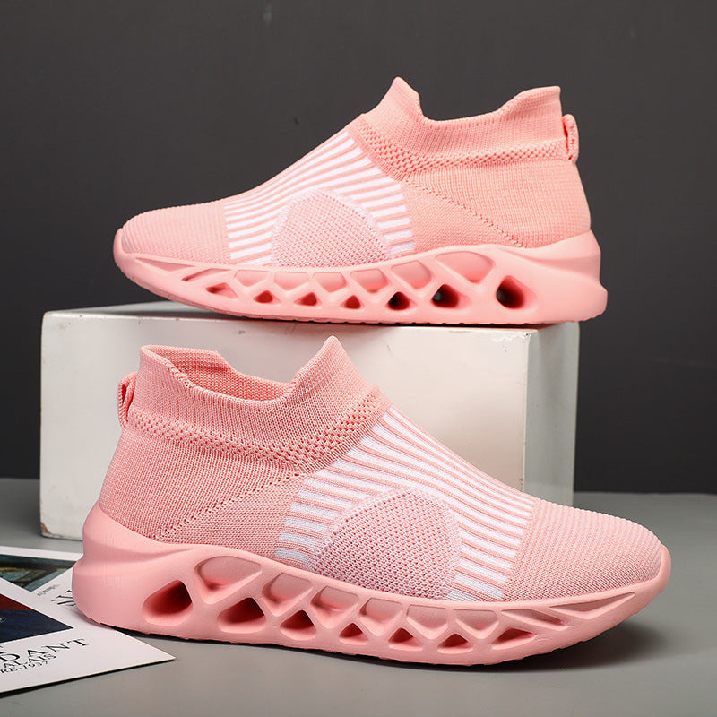 Damen Bequeme und atmungsaktive Sportschuhe mit flexiblem Design