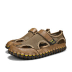 Damen Sportliche Mesh-Sandalen mit verstellbarem Riemen und rutschfester Sohle R&B
