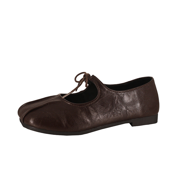 Damen elegante Ballerinas mit praktischer Schleifenverzierung und hochwertigem Wildlederoberteil R&B