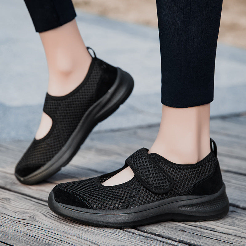 Damen Atmungsaktive Sport-Sandalen mit praktischem Klettverschluss R&B