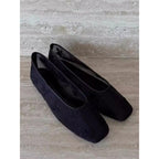 Damen spitze Ballerinas aus transparentem Material mit floralen Stickereien R&B