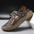 Herren Atmungsaktive Outdoor-Sandalen mit rutschfester Sohle und elastischem Verschlusssystem R&B